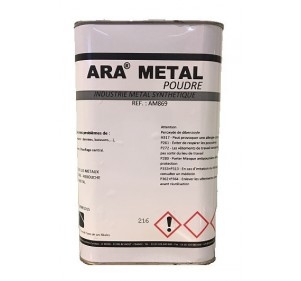 Poudre pour mélange de réparation métal (à utiliser avec résine) 620gr
