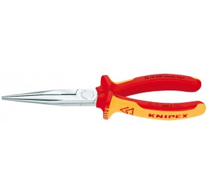 Pince demi-ronde bec droit 1000V Knipex 26 16 200
